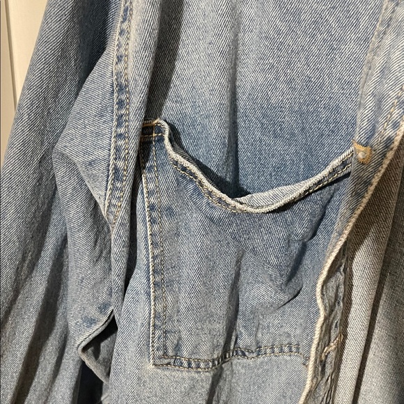Denim Button-Up Jacket - Picture 3 of 10